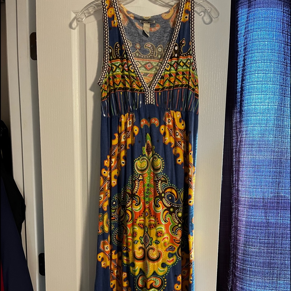 Lucky Brand womens maxi dress